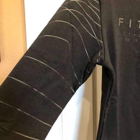 FITWEAR FASHION - NWT L Sz M+ (12) Long Sleeve Slouch Top (Fleece Lined) - Picture 9 of 16